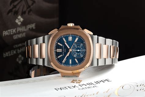 patek philippe nautilus 5980/1ar-001 steel & rose gold blue dial|patek philippe 5980 rose gold.